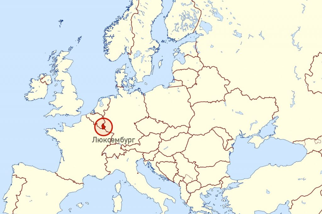 Карта чехии на карте европы