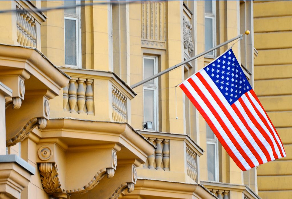 Оформление визы в посольстве США